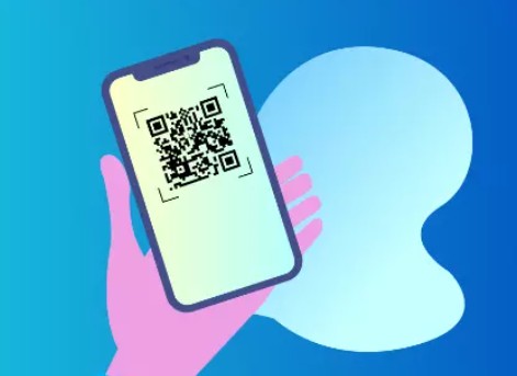 Event staff member quickly scanning an attendee's unique QR code displayed on a smartphone screen