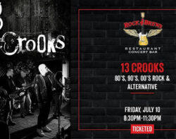 13 CROOKS @ Rock & Brews Royal Oak