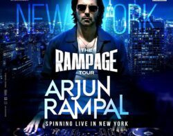 ARJUN RAMPAL spinning LIVE in NEW YORK @HK HALL