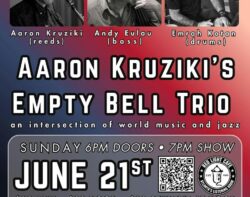 Aaron Kruziki's Empty Bell Trio (Jazz & World Music)