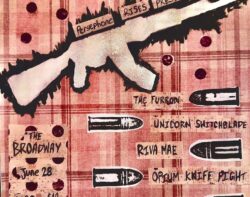 The Furrow, Unicorn Switchblade, Riva Mae, Delta Screws, Opium Knife Fight