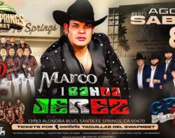 Marco Flores, Geru Y Su Legion 7, Banda La Peligrosa Y Alta Potencia