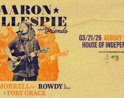 AARON GILLESPIE & FRIENDS - Asbury Park, NJ